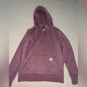 Carhartt WOMEN'S RELAXED FIT MIDWEIGHT QUARTER-ZIP Hoodie